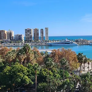 Appartamento Penthouse With Solarium In The Center Of Malaga-atico Con Solarium En El Centro De, Málaga
